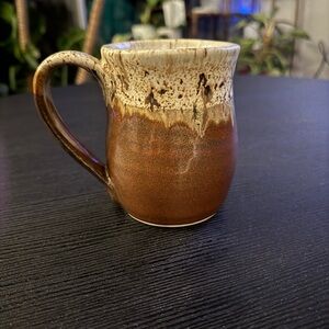 Rustic Brown Ceramic Mug